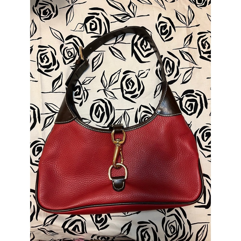 Dooney & Bourke Red Leather Shoulder Bag